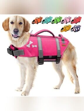 NWT Lightweight Life Jacket for Large Dogs